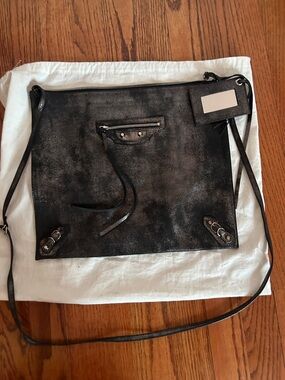 Balenciaga Black Leather shoulder bag